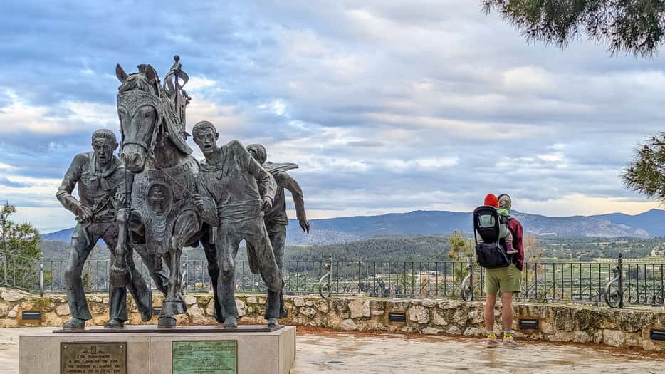 Caravaca de la Cruz in de regio Murcia