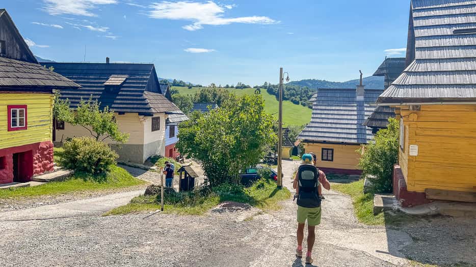 Vlkolínec in Slowakije