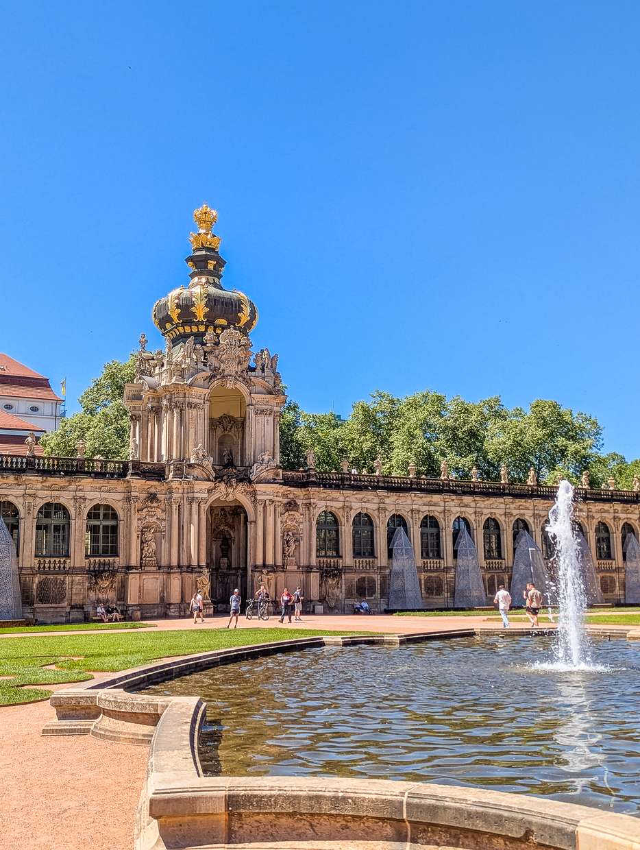 Doen in Dresden - Dwaal door de binnentuin van het Zwinger Paleis