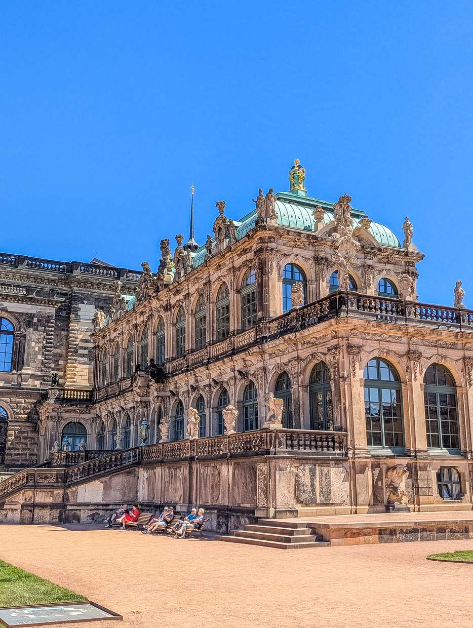 de Zwinger in Dresden