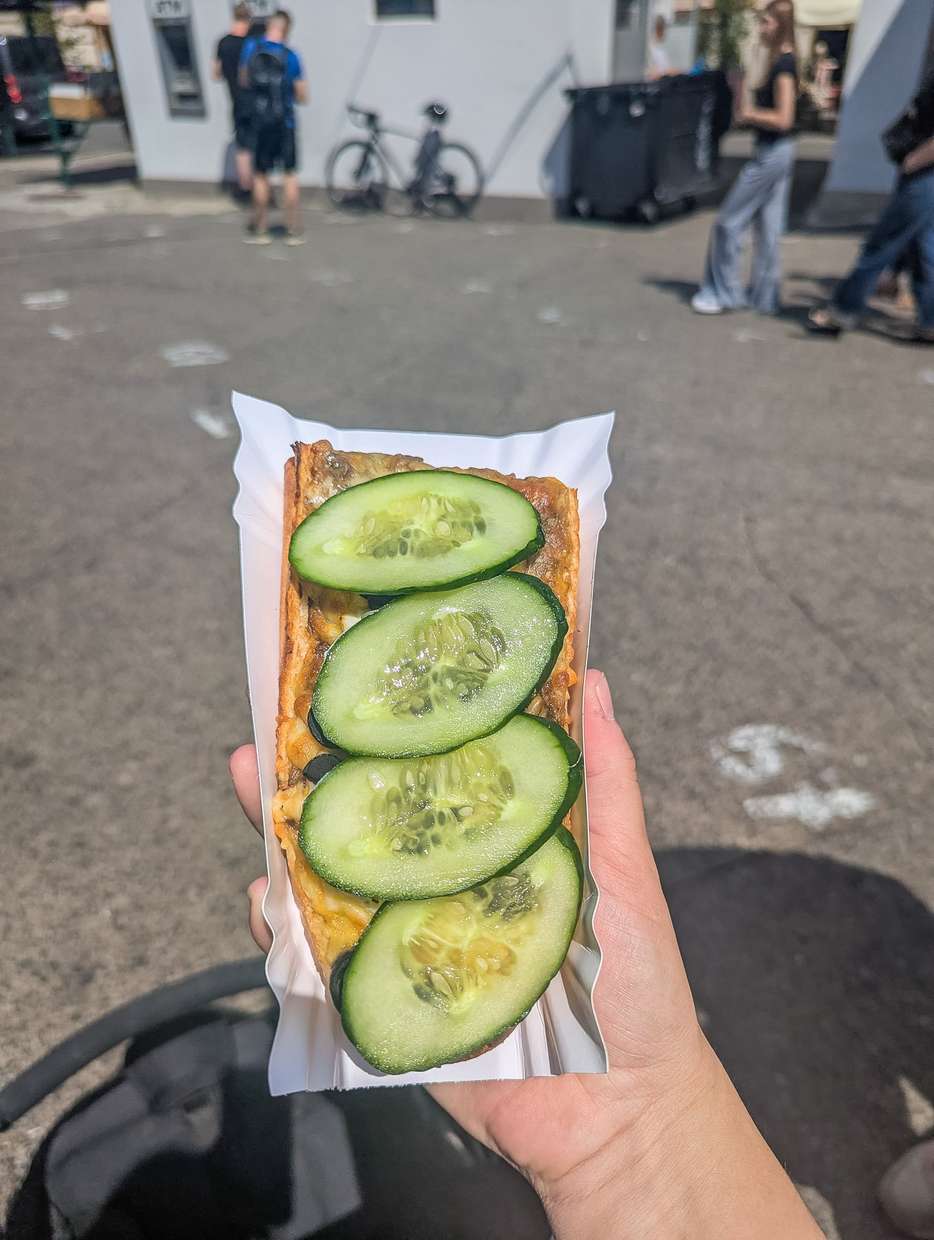 zapiekanka in Kazimierz