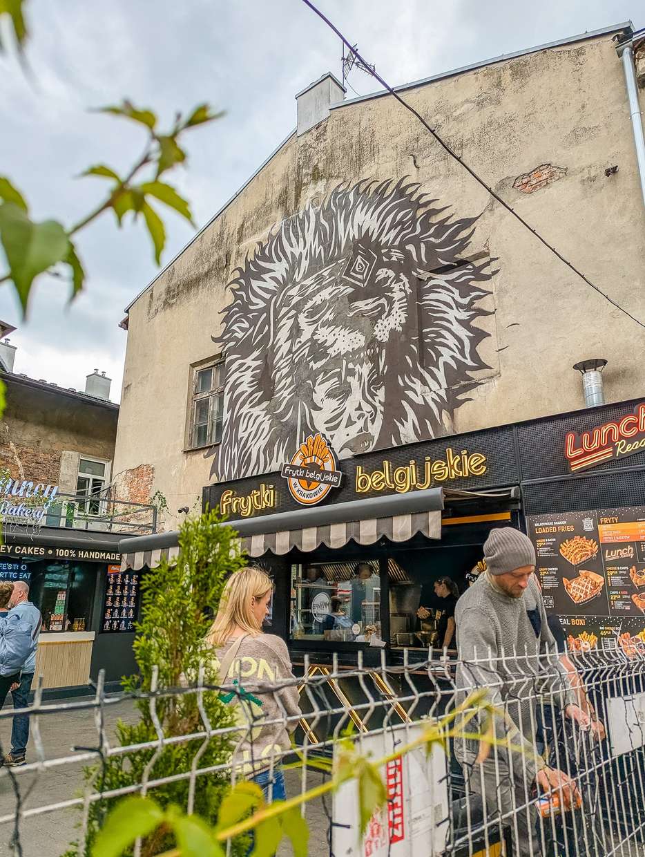 Street art in Krakau