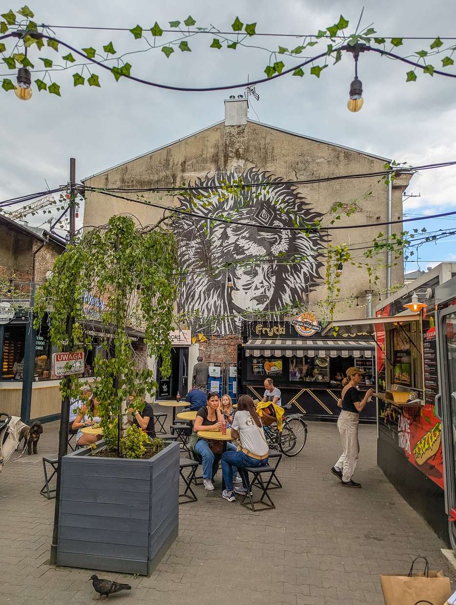 Judah Food Market in Kazimierz