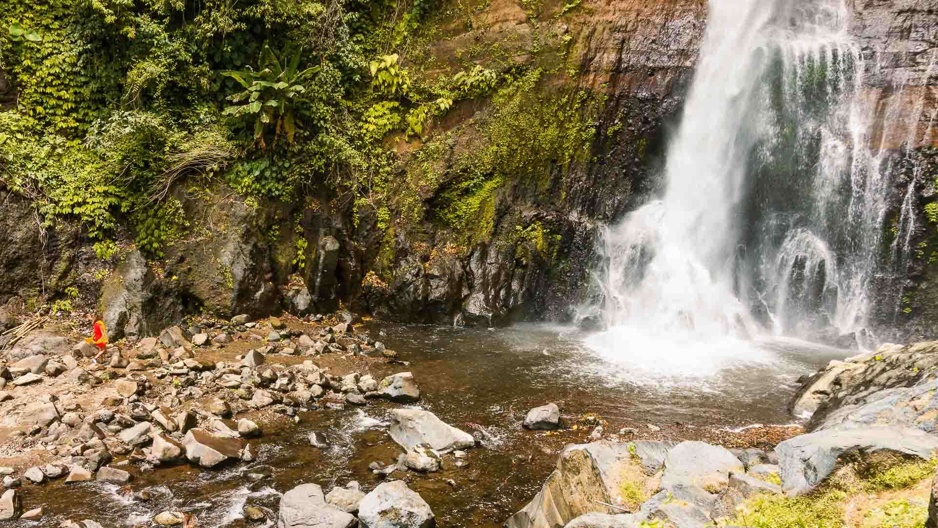 GitGitwaterval in de Munduk regio op Noord Bali