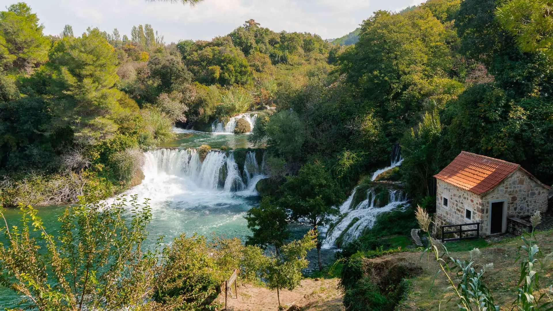 Skradinski Buk: Krka National Park Kroatië