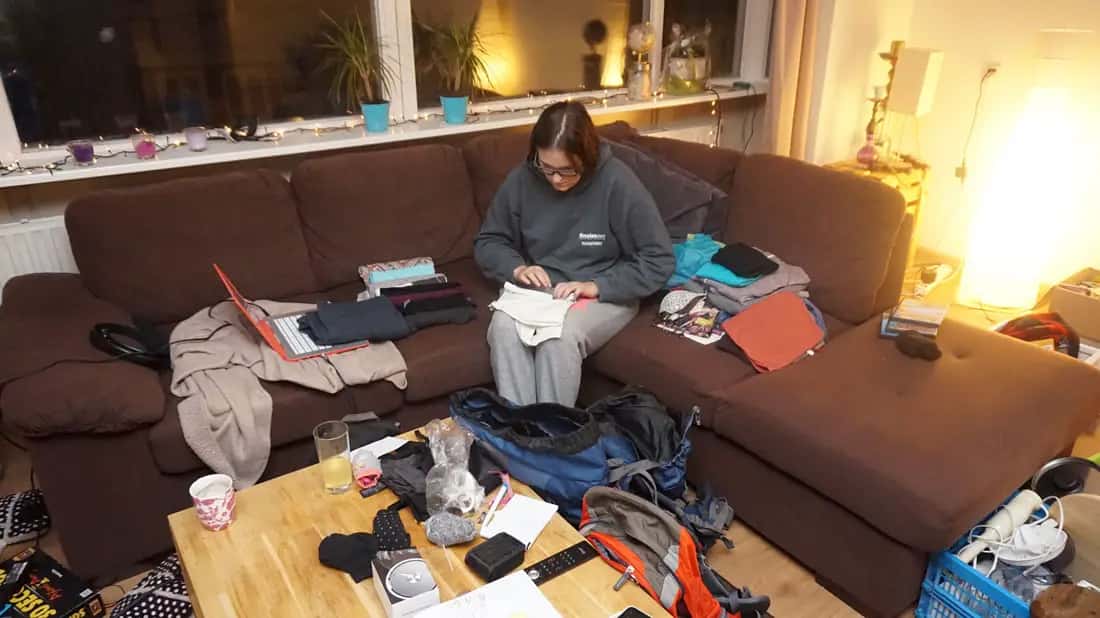 Backpack inpaklijst