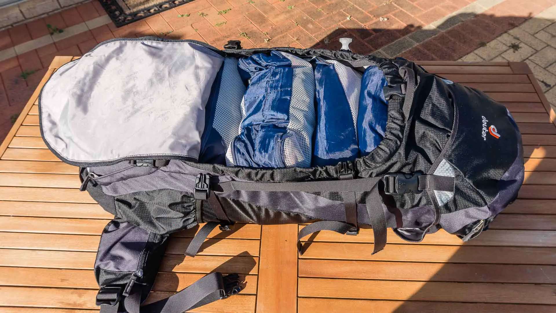 Backpack inpakken tips