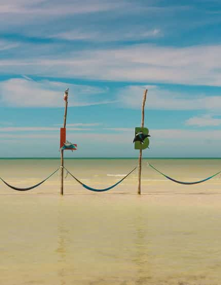 Isla Holbox hangmatten Mexico