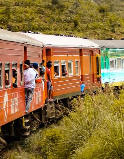 Reizen met het openbaar vervoer in Sri Lanka