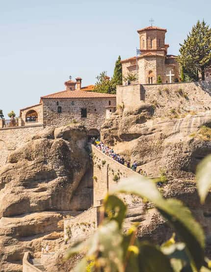 Meteora kloosters roadtrip door Griekenland