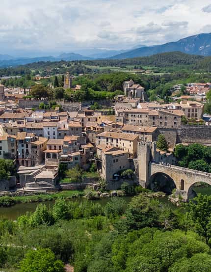 Besalú in Catalonië