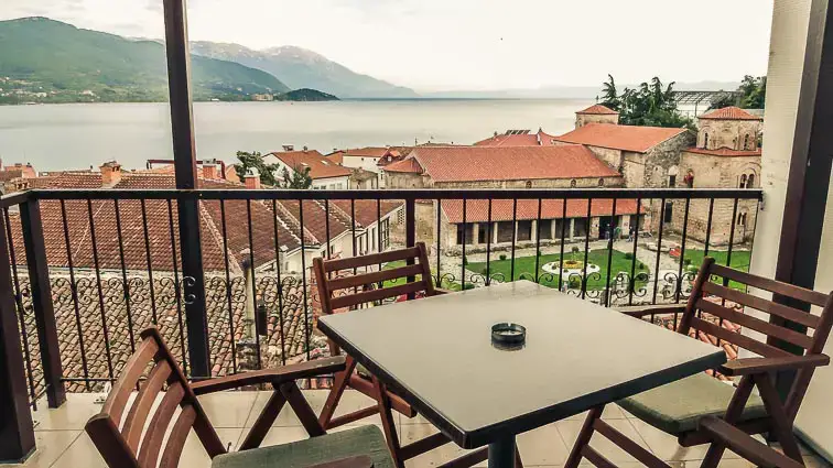 Lukanov Apartments, Meer van Ohrid. Hoe duur is Macedonië?
