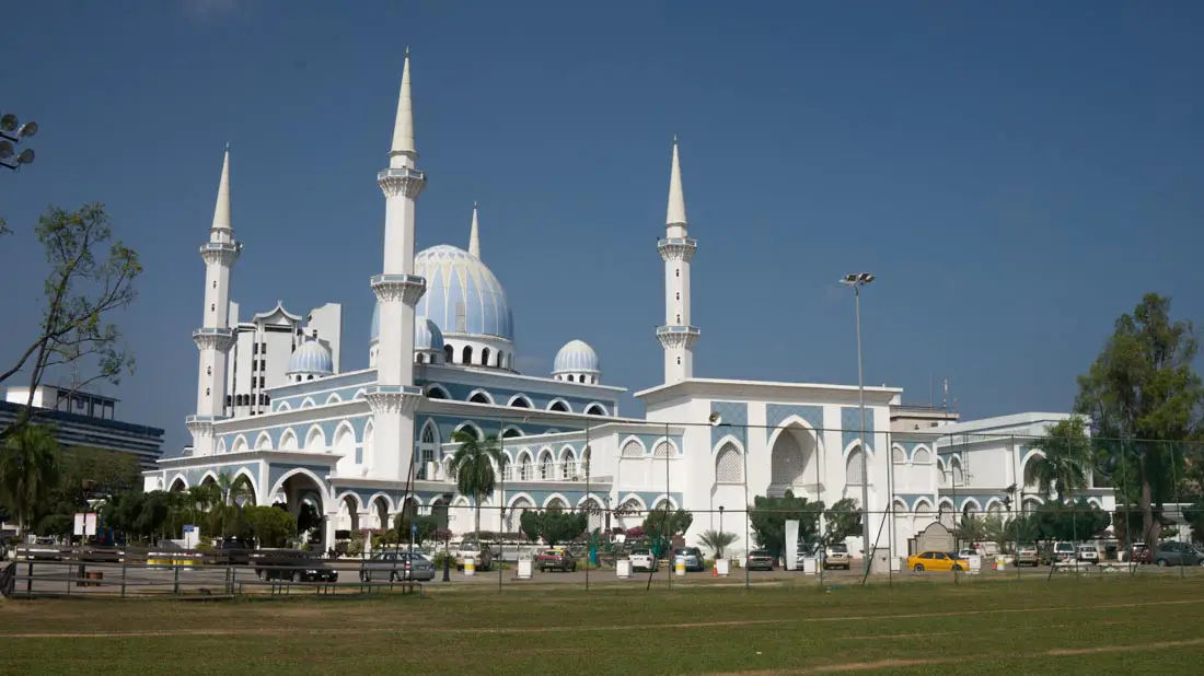 Sultan Ahmed Shah moskee Kuantan, Maleisië
