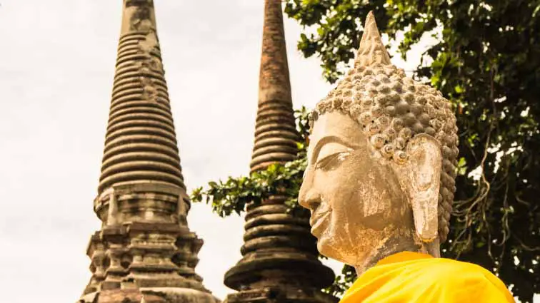 route wereldreis bepalen - Ayutthaya Thailand