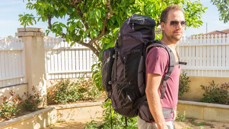 backpack meenemen op wereldreis
