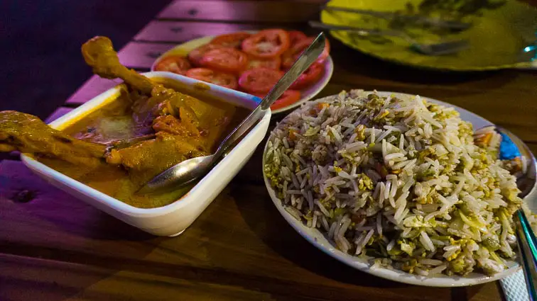Eten in Kerala