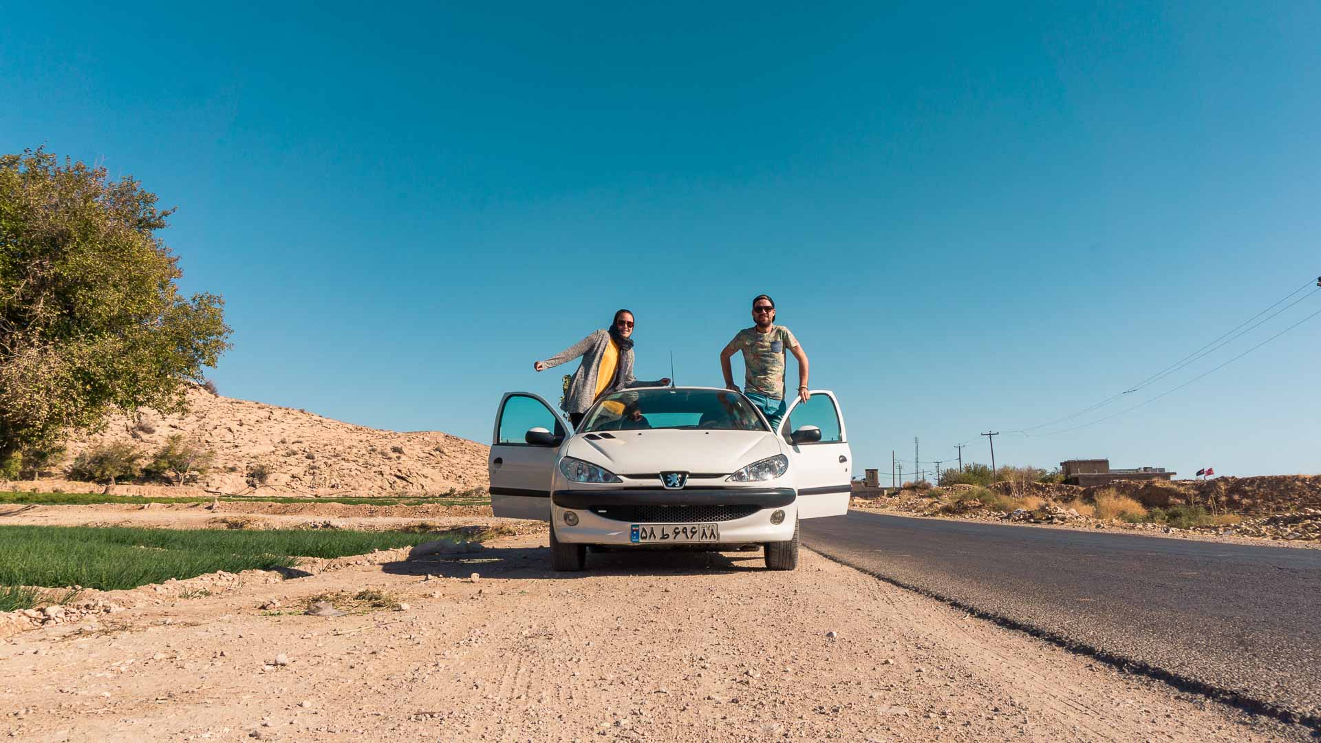 Een auto huren in Iran. Onze huurauto
