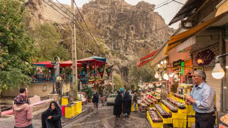 route Iran: Teheran, Darband