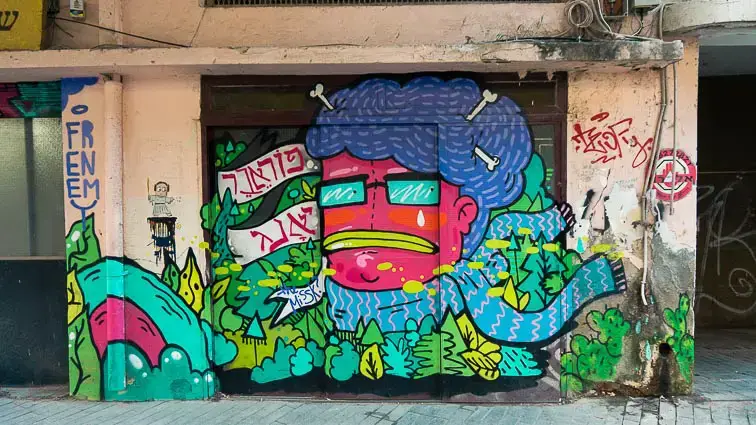 Wat te doen in Tel Aviv: Street art spotten in Florentine