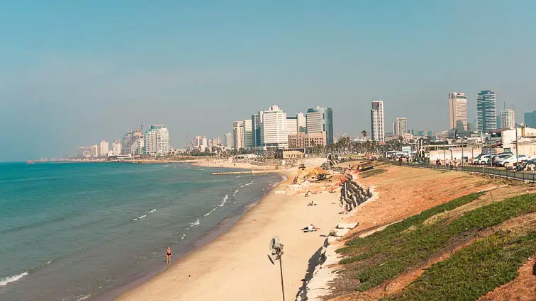 Israël route: Tel Aviv