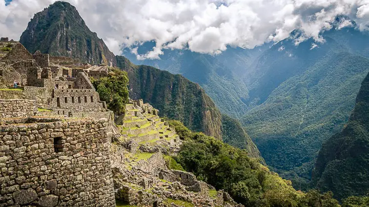 Reisroute door Peru. Machu Picchu