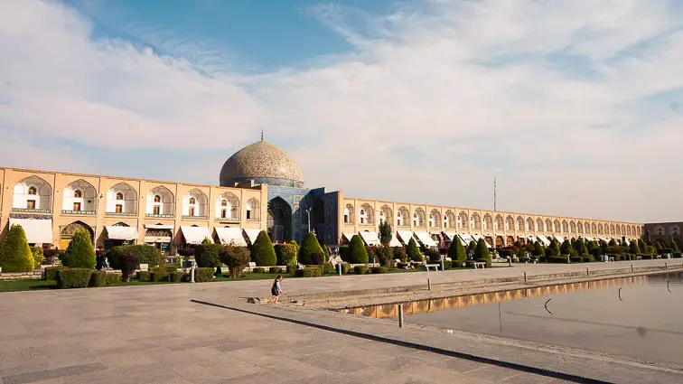 Doen in IsfahanMeidan Emam plein