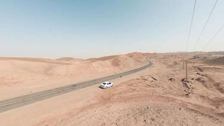 Woestijn Iran drone
