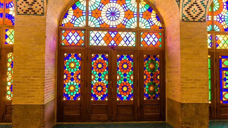 Nasir al-molk moskee Shiraz Iran