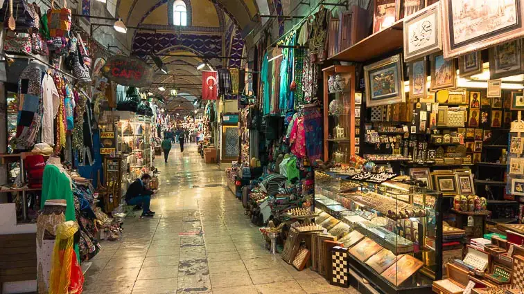 De Grote Bazaar van Istanbul