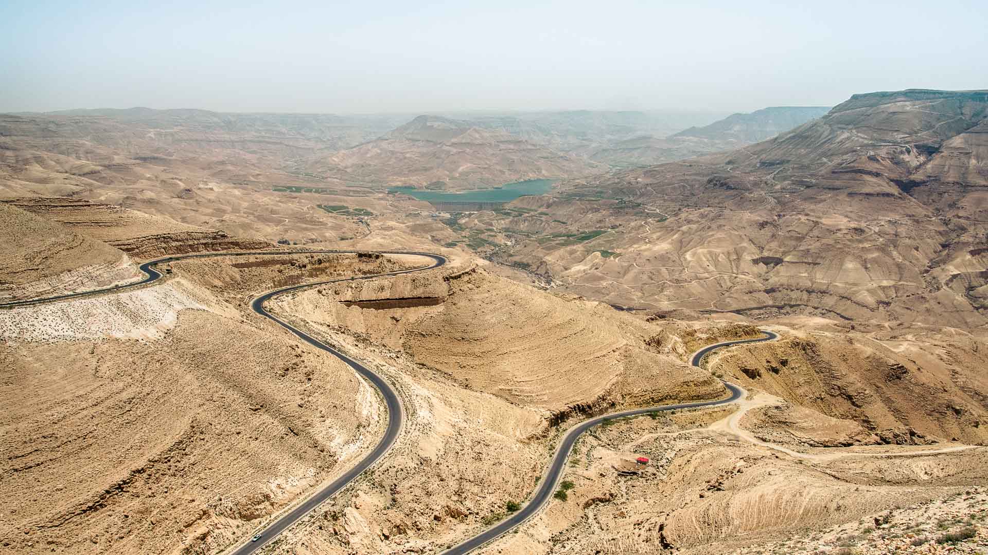Route door Jordanië