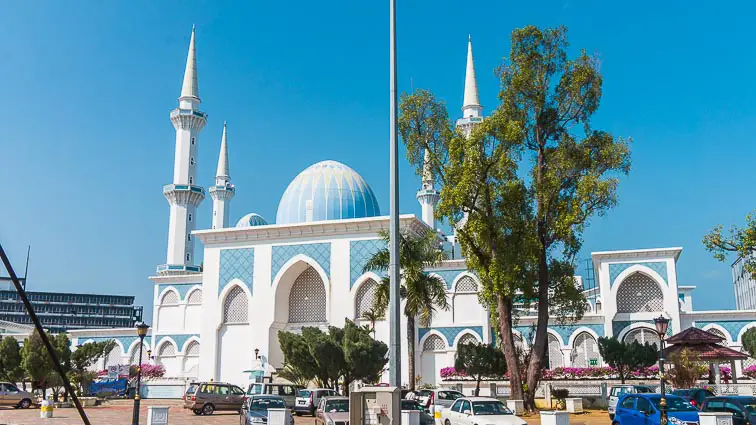Typisch Azië: Prachtige moskeeën