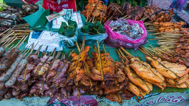 Typisch Azië: Eten op straat