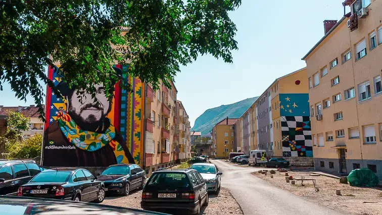 Street art Mostar: Tvrtka Milosa