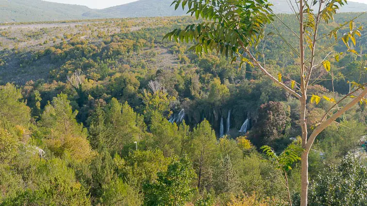 Kravica watervallen Bosnië-Herzegovina