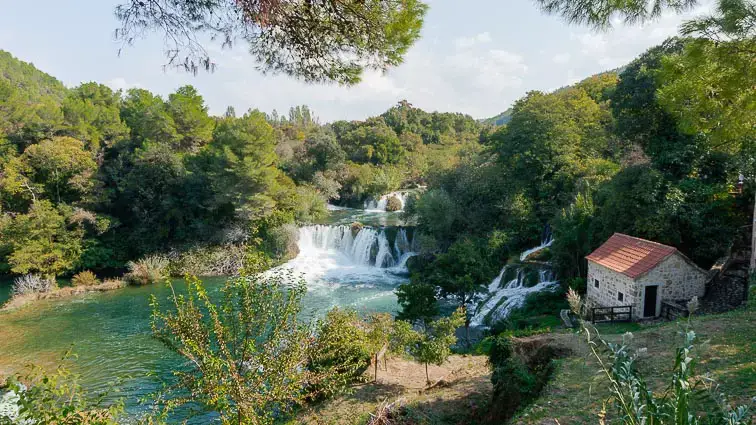 Mooiste watervallen: Krka Nationaal park, Kroatië