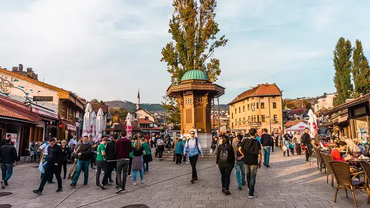 Sarajevo bezienswaardigheden: Het oude centrum