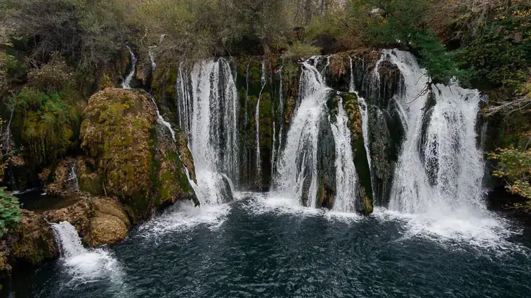 Una Nationaal Park - Bosnië-Herzegovina Martin Brod waterval