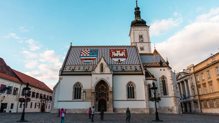 Zagreb bezienswaardigheden: Sint-Marcus kerk