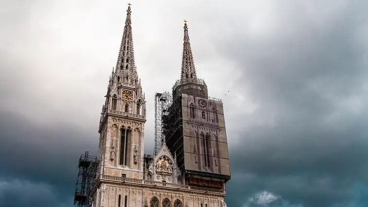 Zagreb bezienswaardigheden: Kathedraal van Zagreb