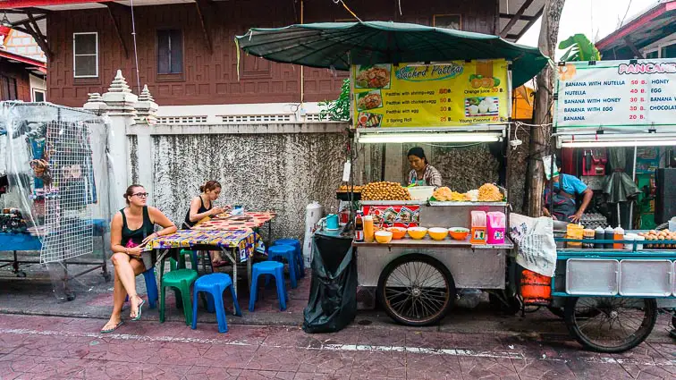 Street food in Bangkok, Thailand