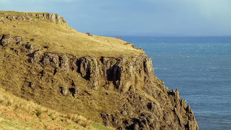 Kilt Rock en Meat Falls, Isle of Skye Schotland