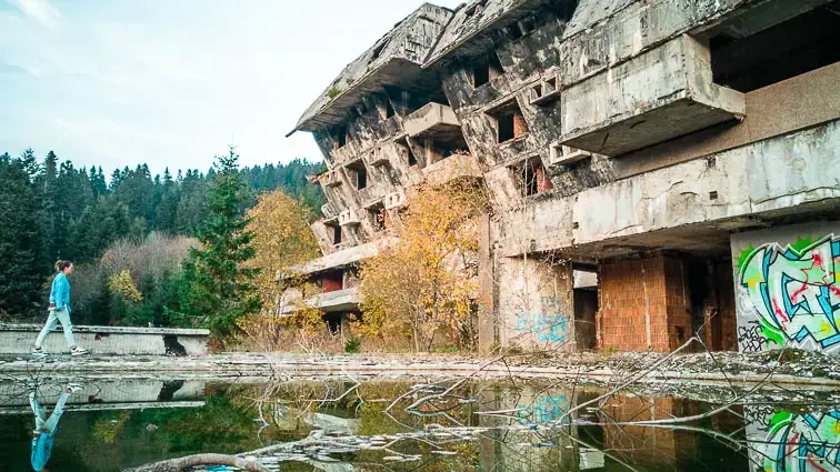 Olympic Abandoned Hotel Sarajevo