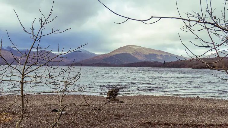 Loch Lomond en Trossachs National Park Schotland