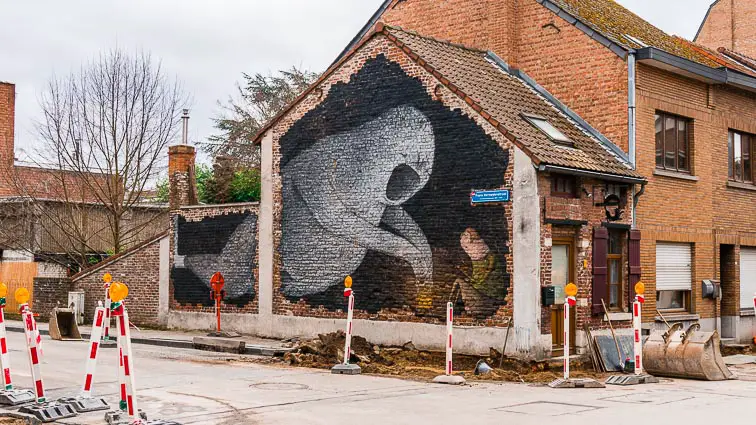 Street art in Leuven
