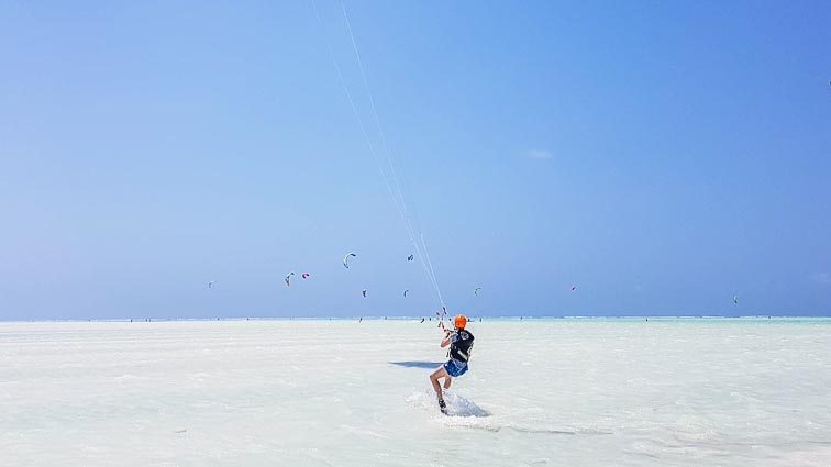Kitesurfen Zanzibar