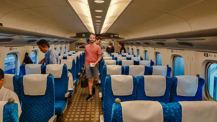 Reizen met de trein door Japan