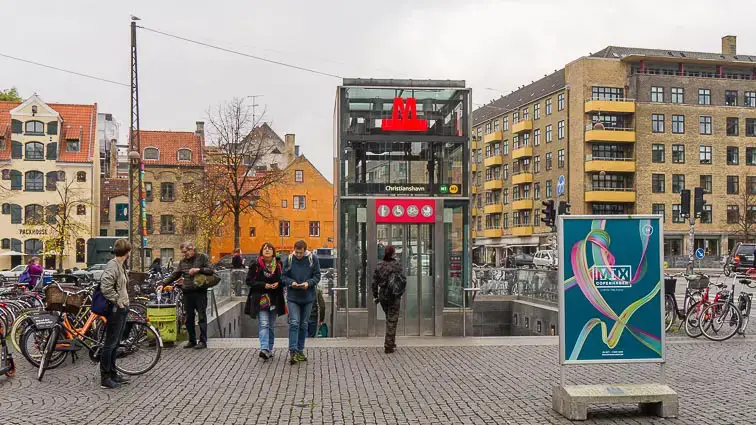Reizen met de metro in Kopenhagen
