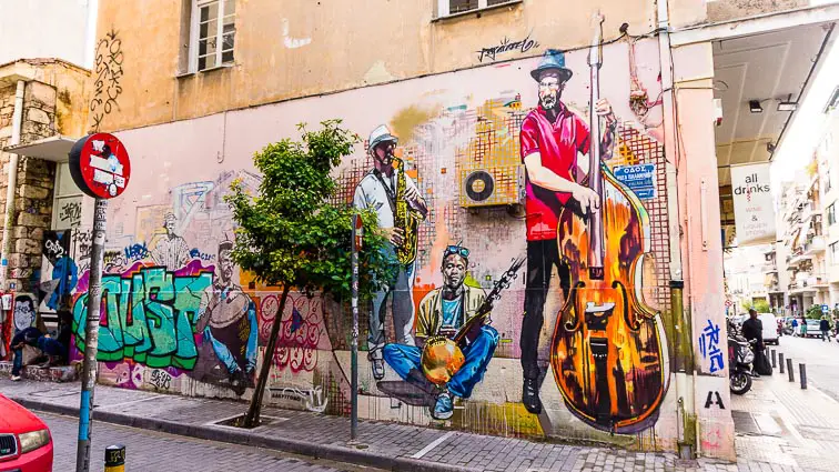 Street art in Athene