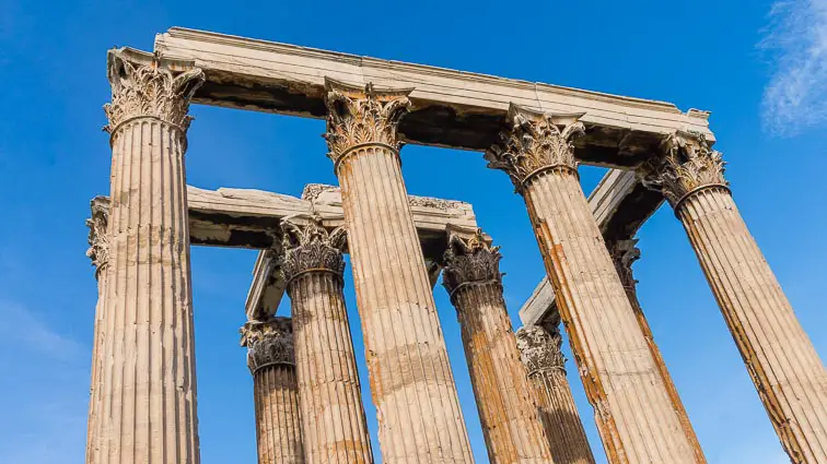 Tempel van de Olympische Zeus Athene