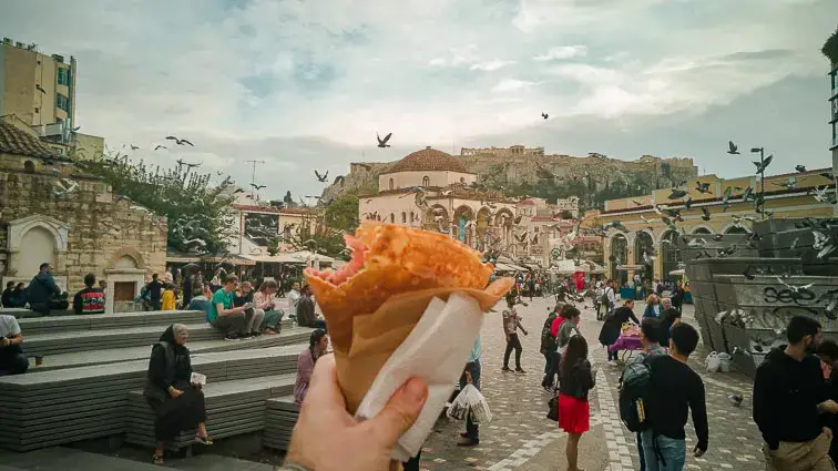 Crepes in Athene